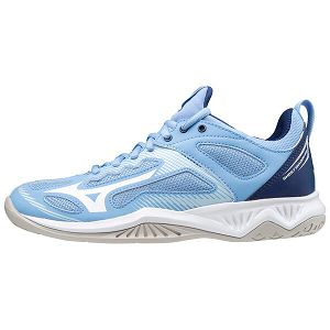 Tenis Para Netball Mizuno Ghost Shadow Nb Mujer Blancos/Azules | Mexico-186259
